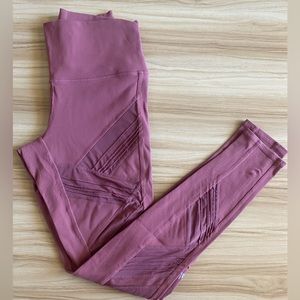 ALO high-waist moto mesh legging